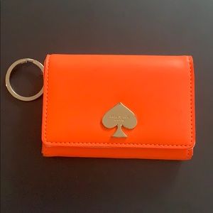 Kate Spade - Orange Cameron Fold Wallet